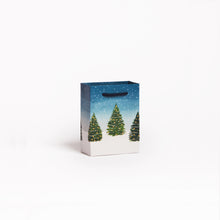 Load image into Gallery viewer, Snowy Trees Small Gift Bag