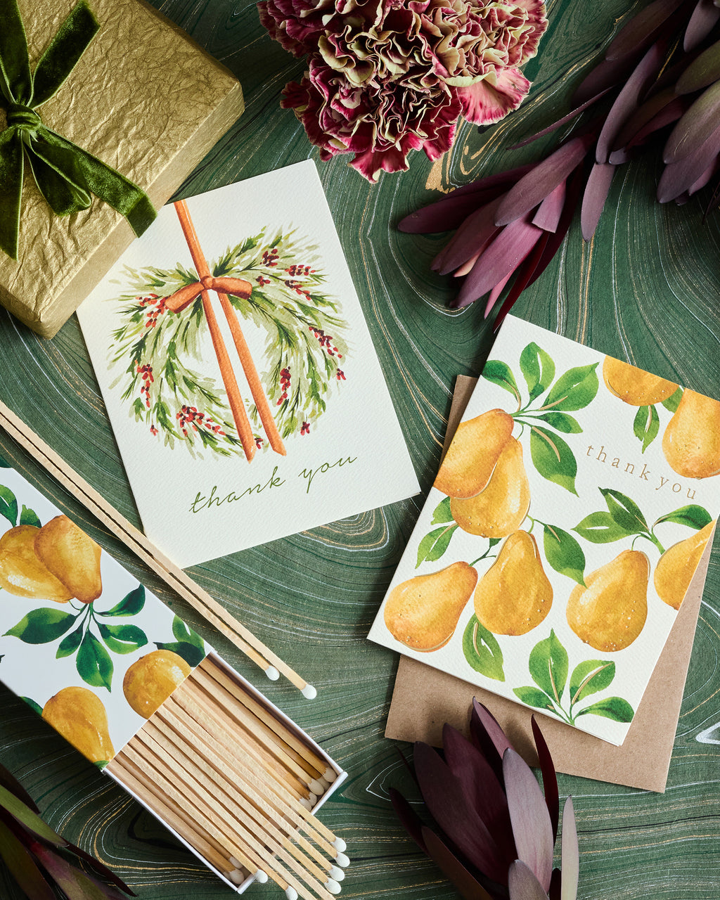 Pears Thank You Card