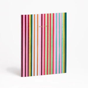 Colorful Stripe Notebook