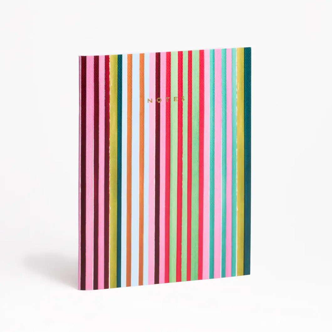 Colorful Stripe Notebook