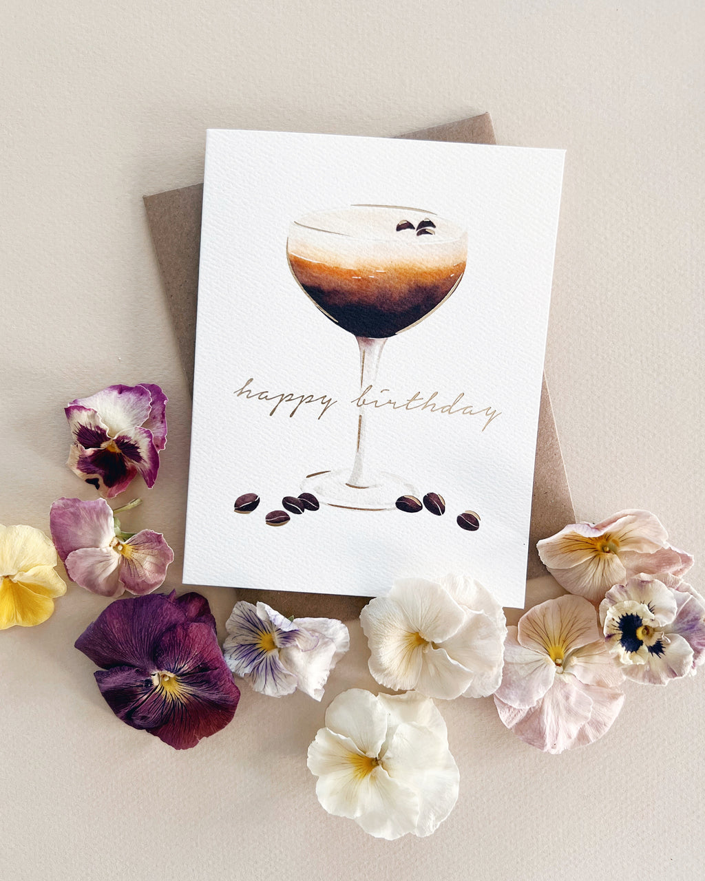 Espresso Martini Card