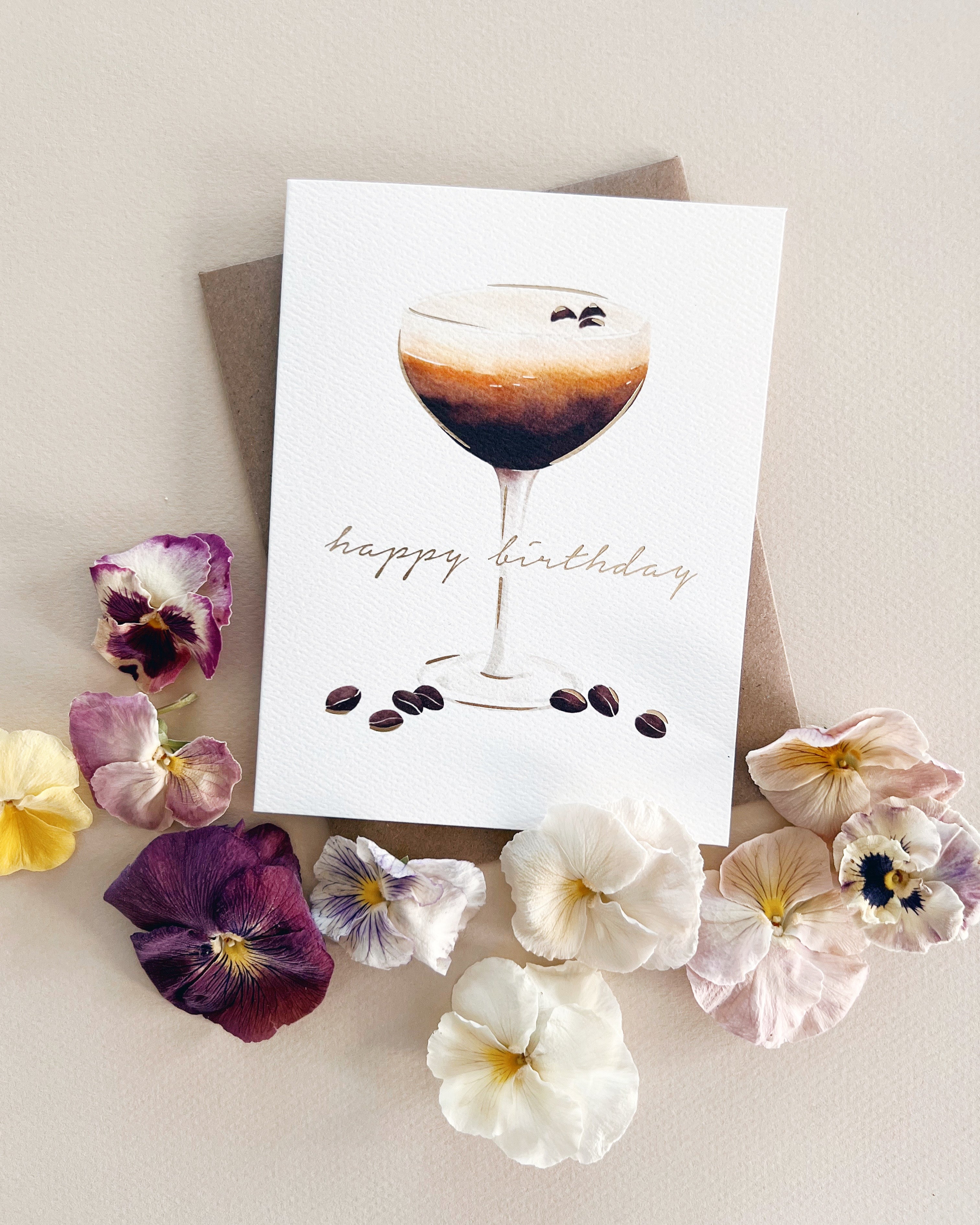 Espresso Martini Card