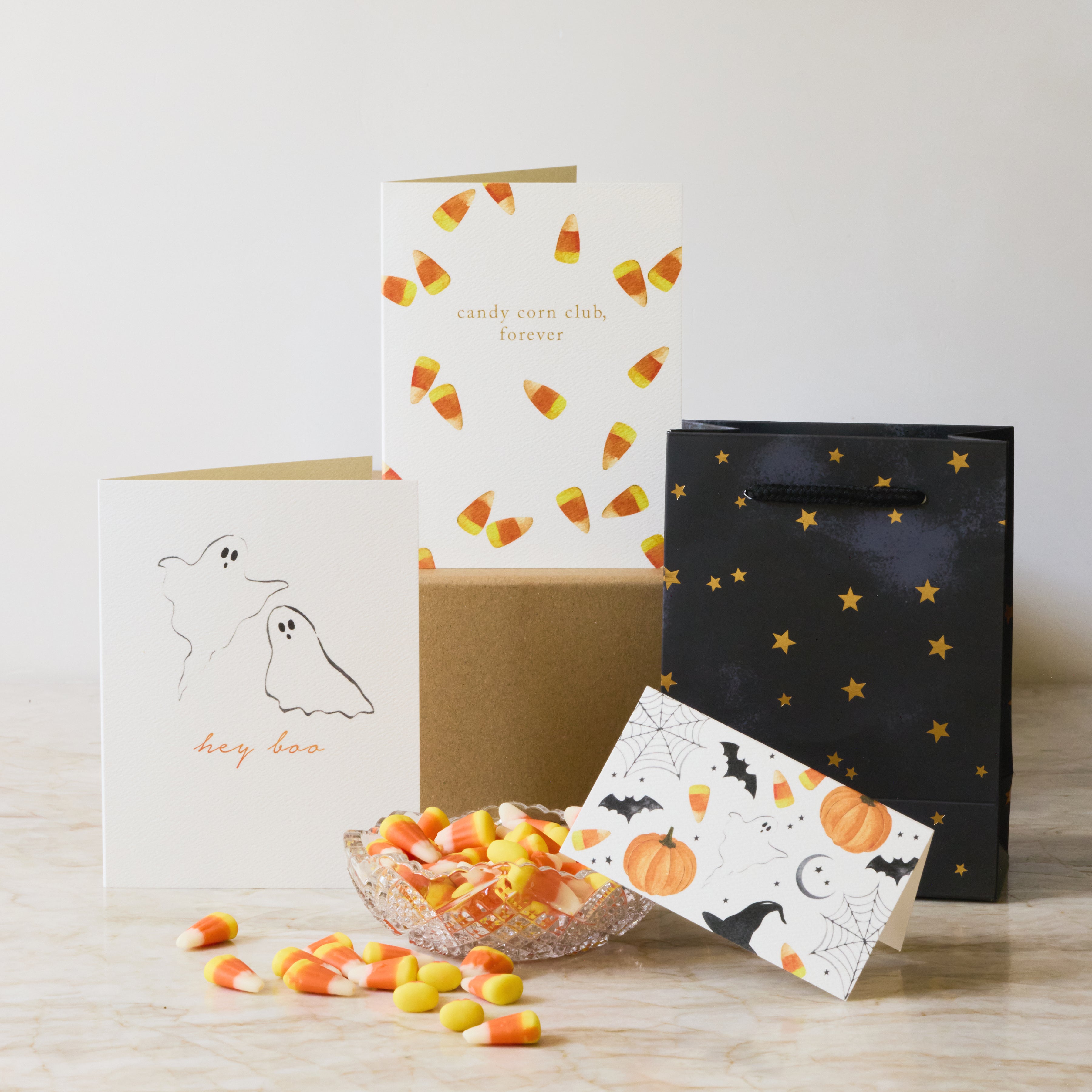 Halloween Mini Cards- Boxed Set of 6