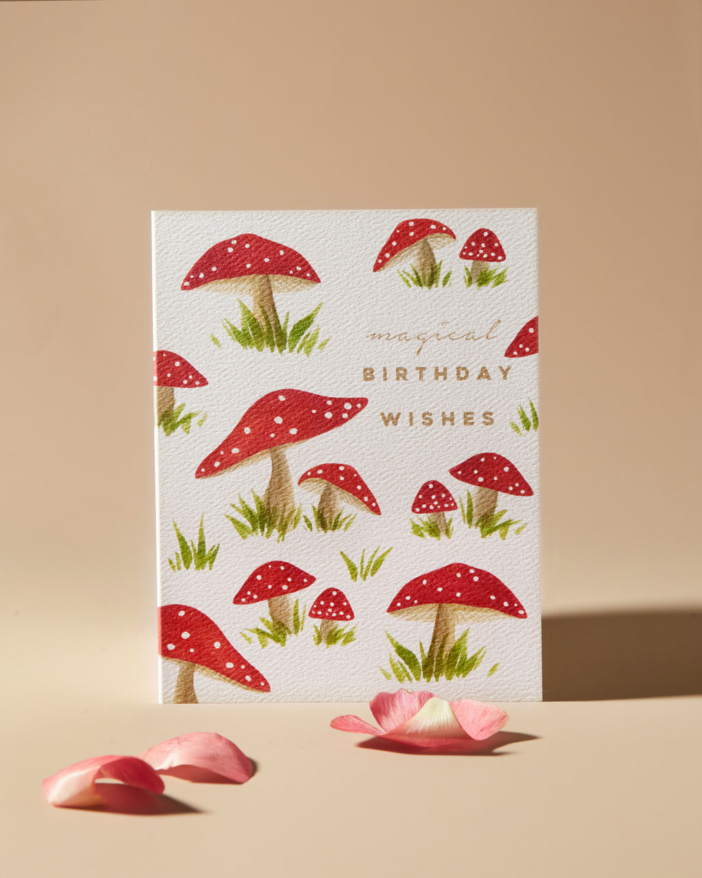 Magical Mushrooms Birthday Card