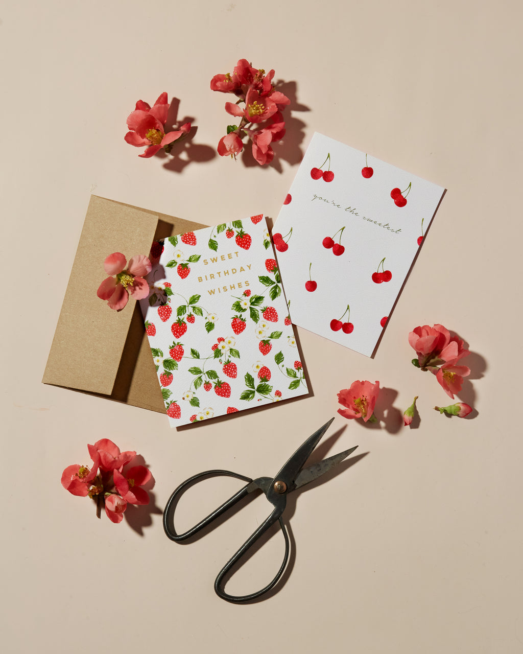 Strawberry Birthday Card