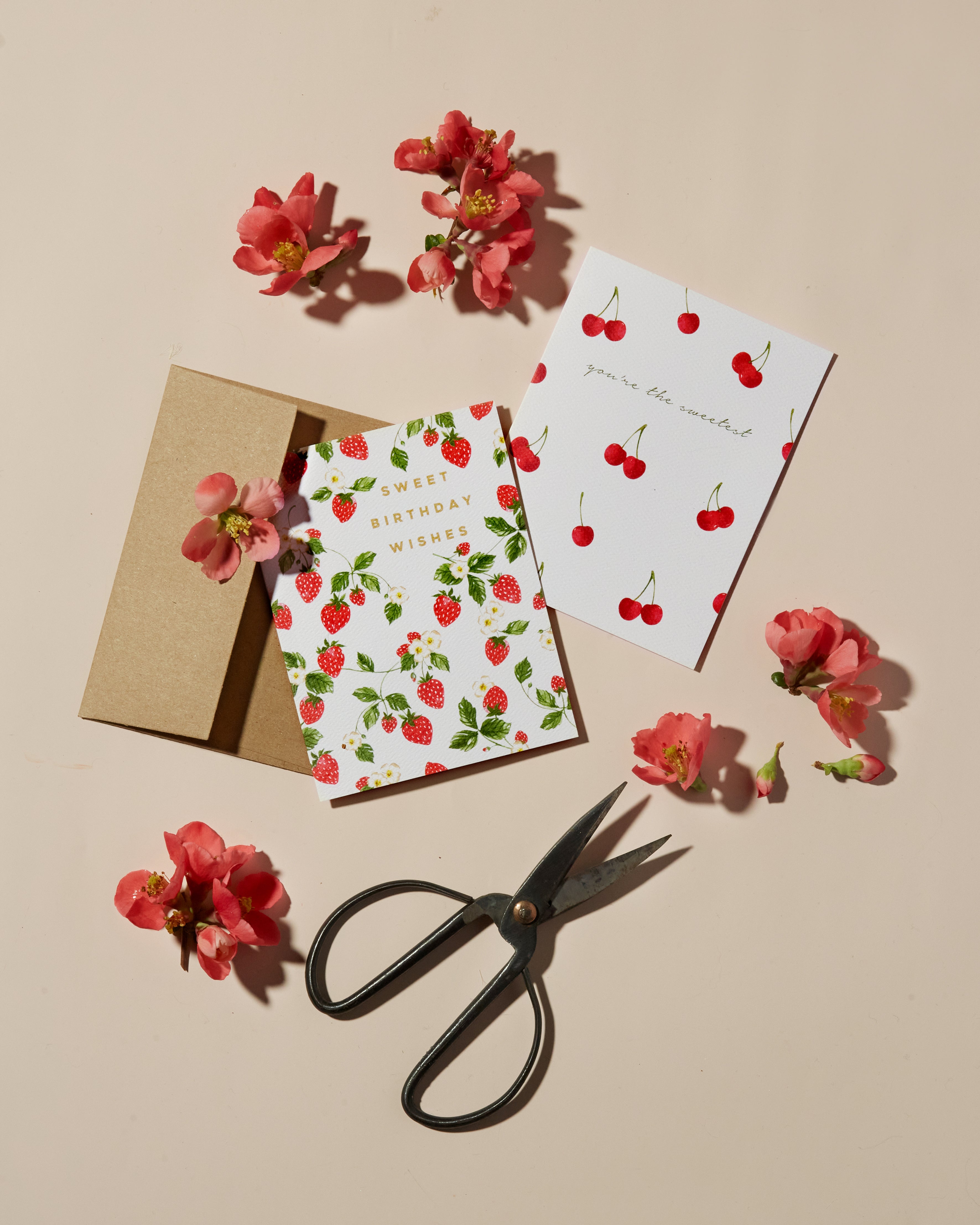 Strawberry Birthday Card