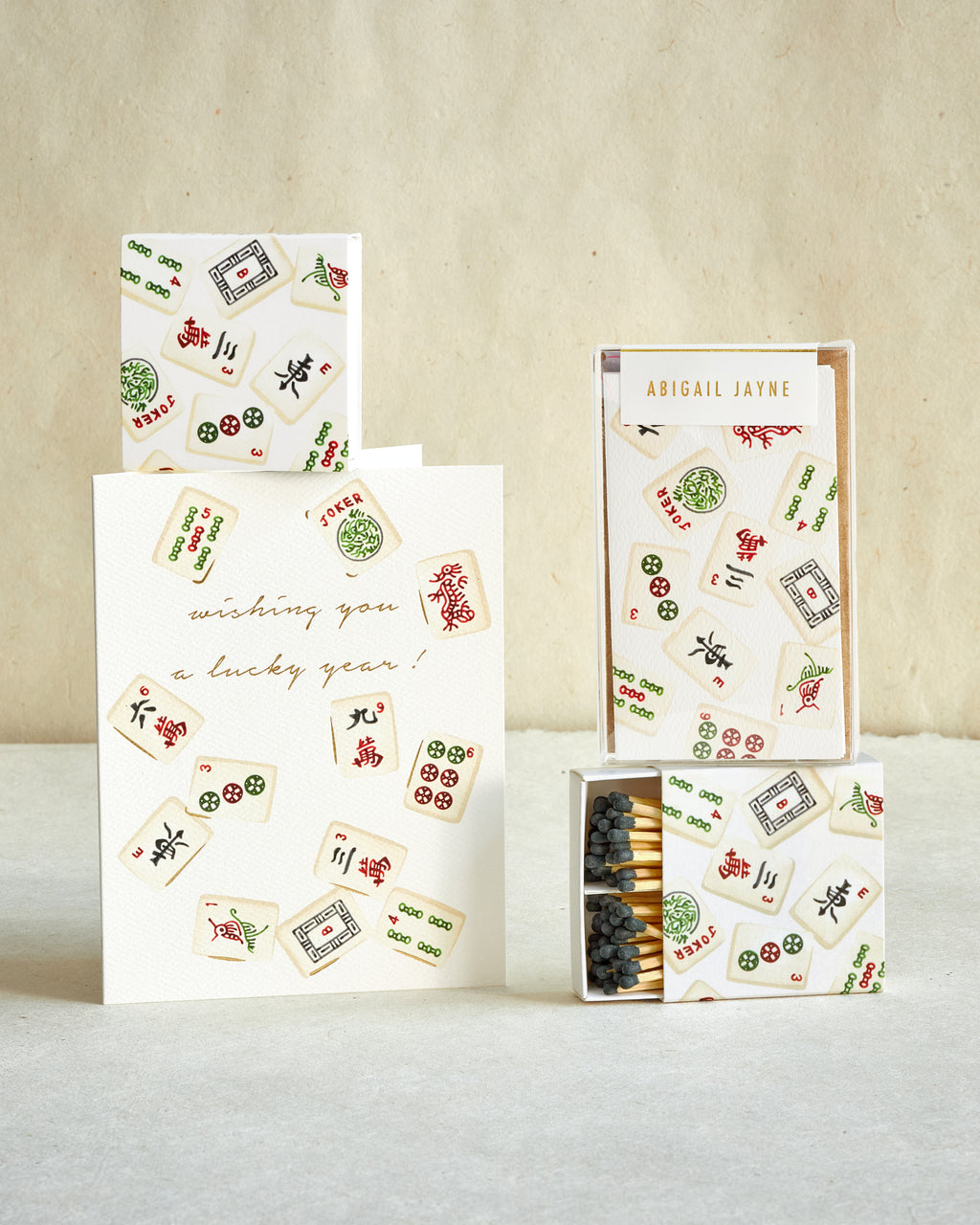 Mahjong Mini Cards - Boxed Set of 6