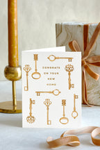 Keys New Home Card