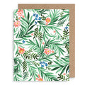 Floral Vines Blank Card