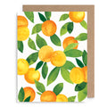 Oranges Blank Card
