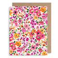 Ditzy Floral Blank Card