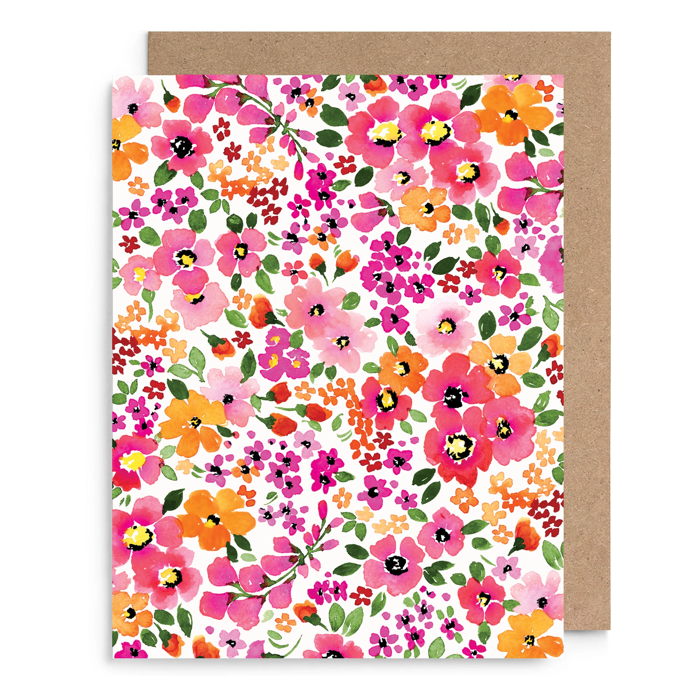 Ditzy Floral Blank Card