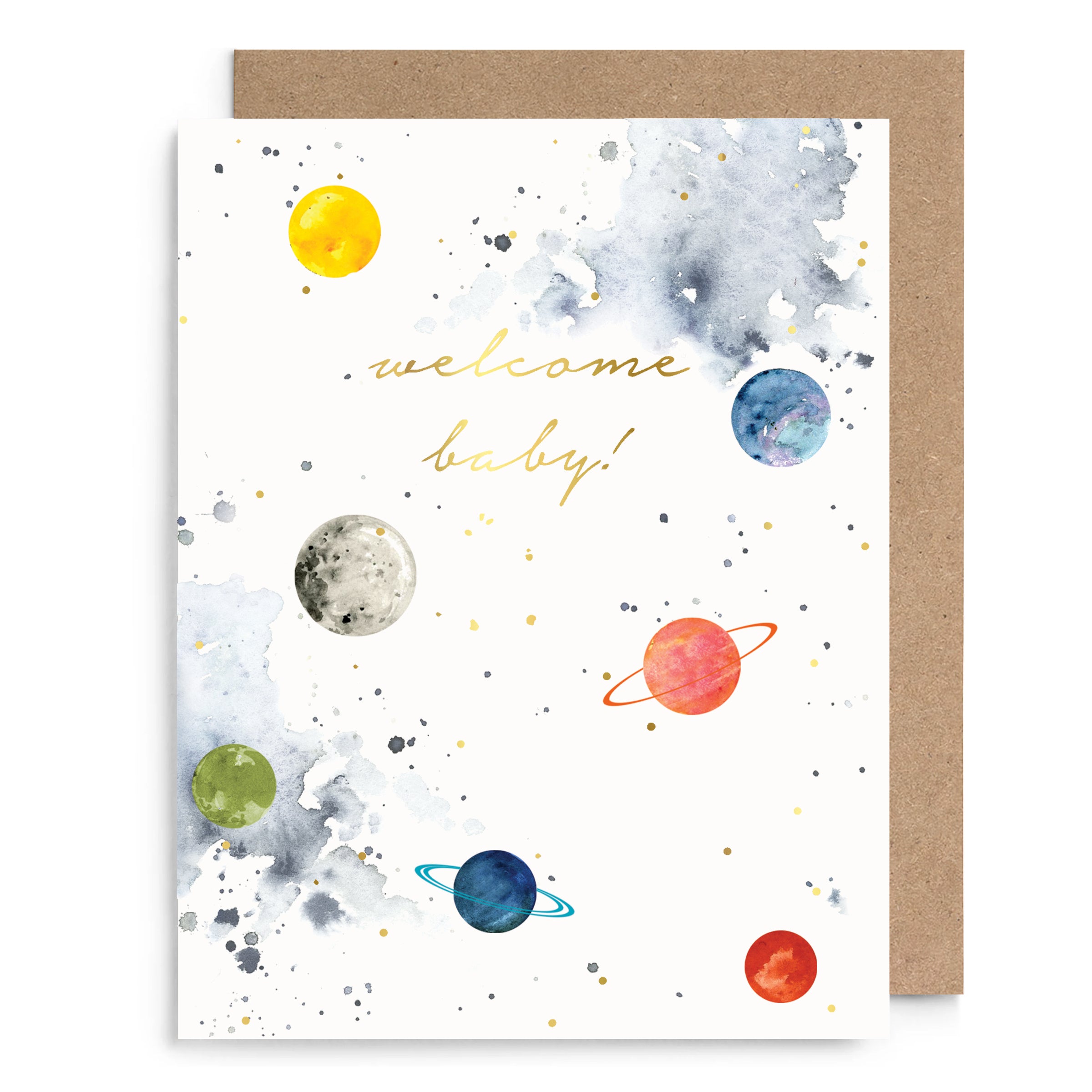 Space Baby Card