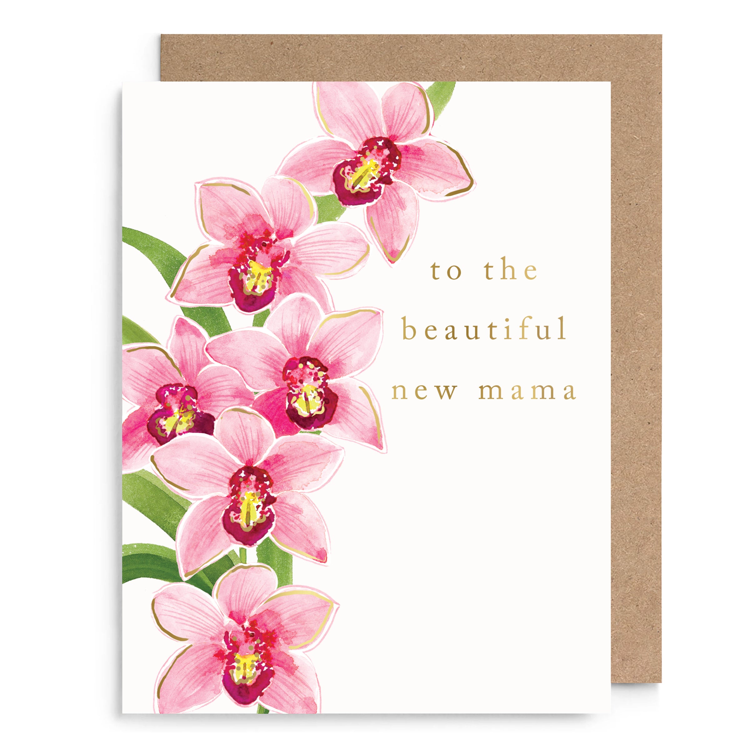Orchid Mama Card