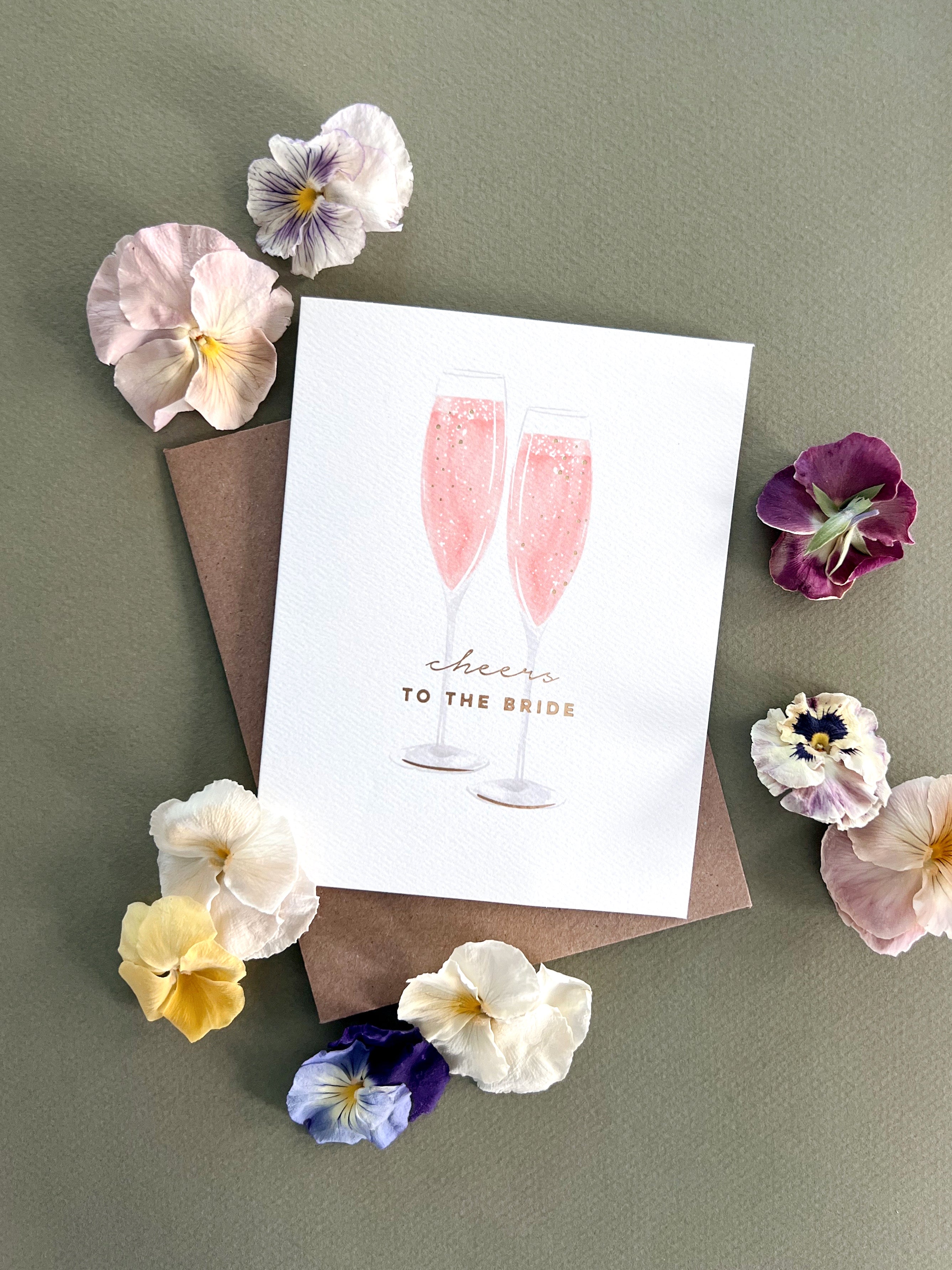 Cheers to the Bride Card