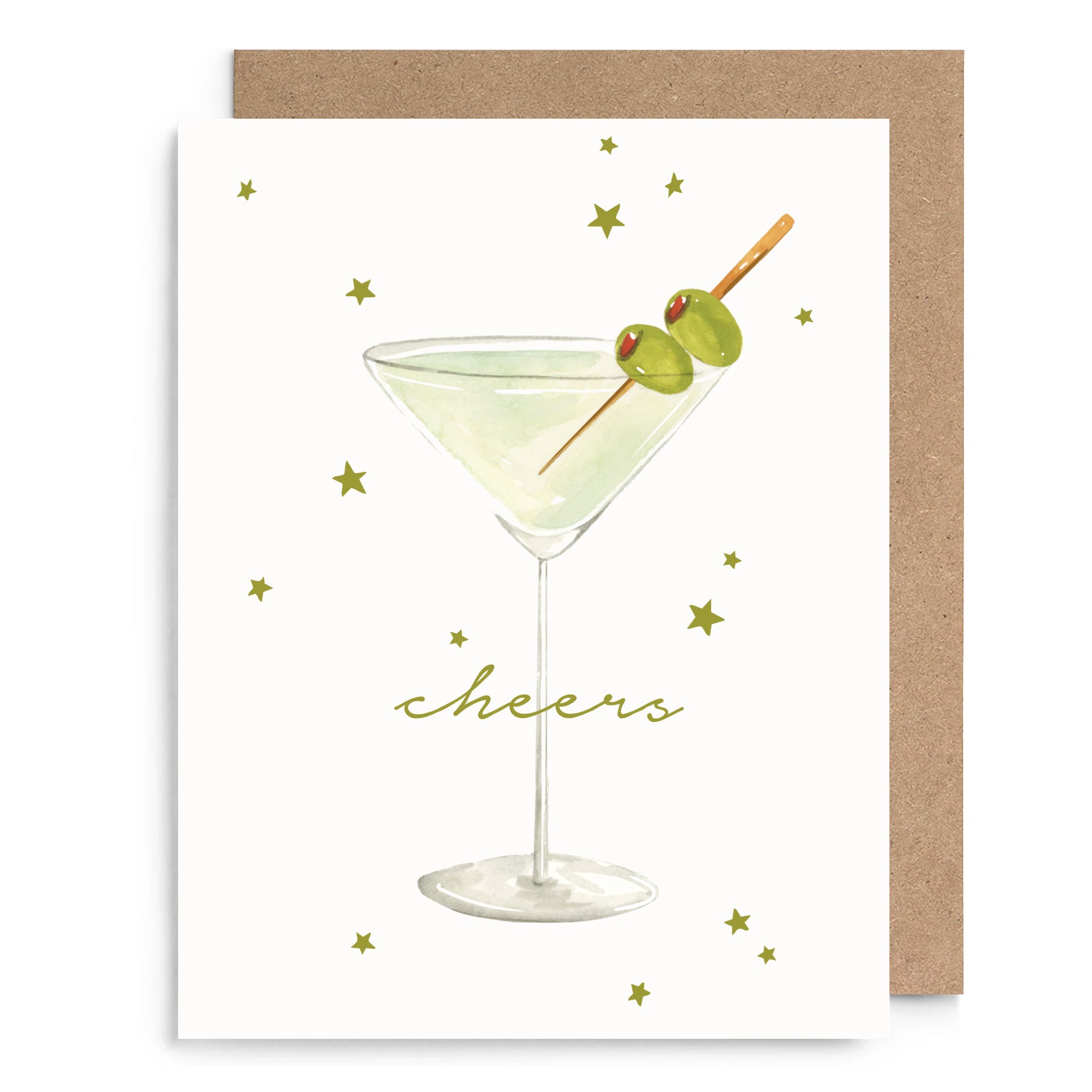 Martini Cheers Card