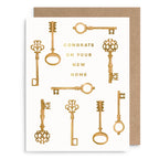 Keys New Home Card