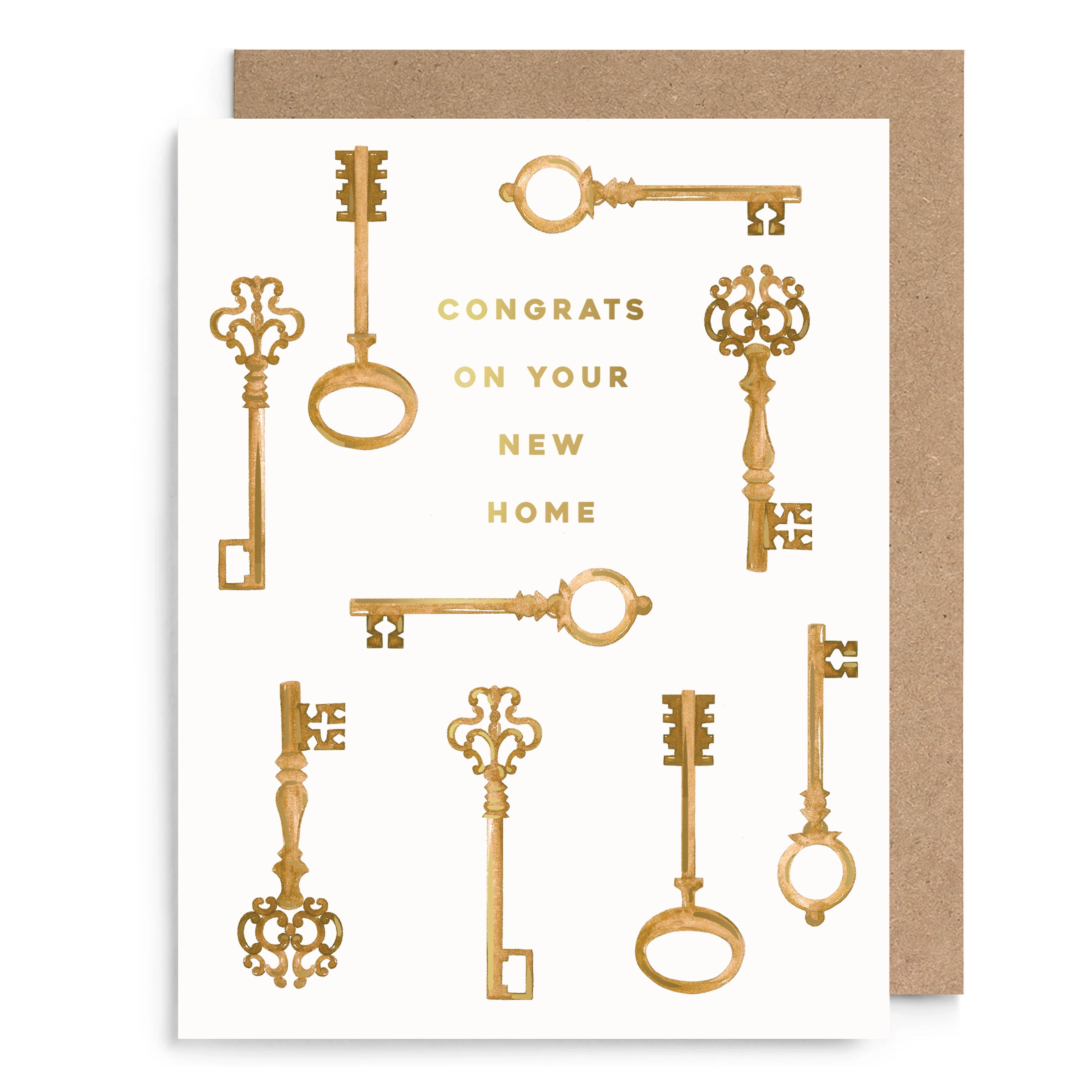 Keys New Home Card