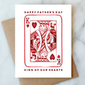 King of Hearts Father's Day Card