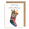 Merry Christmas Stocking Card