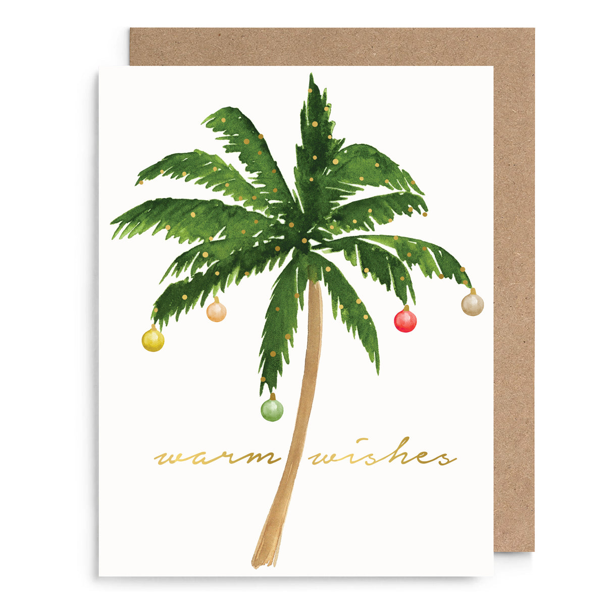 Christmas Palm Tree Card