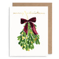 Mistletoe Christmas Card