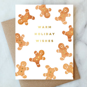 Gingerbread Holiday Card - Box Set of 6