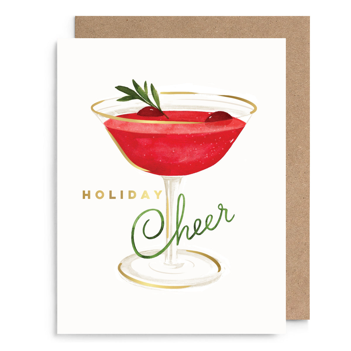 Cranberry Cocktail Card
