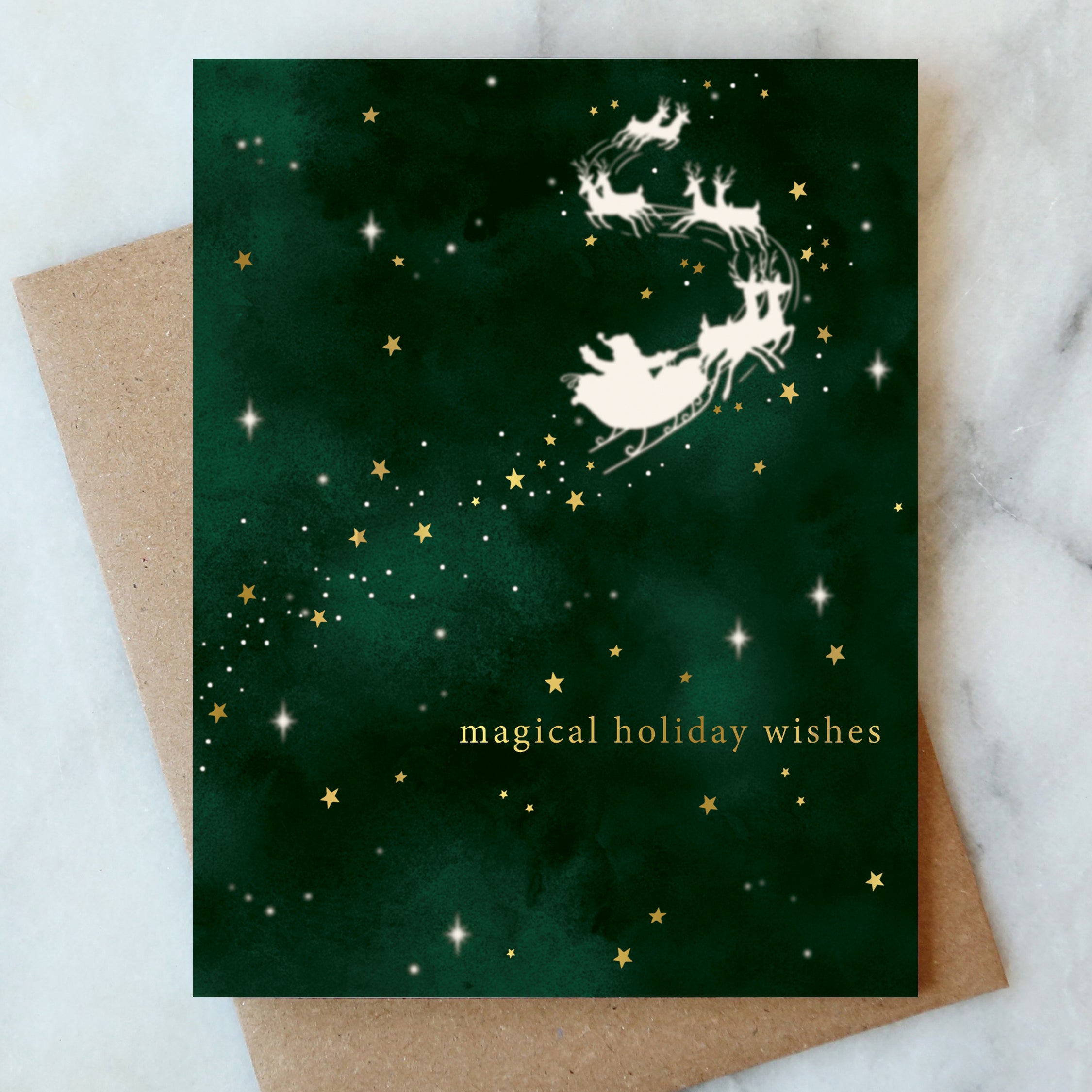 Sleigh Holiday Card