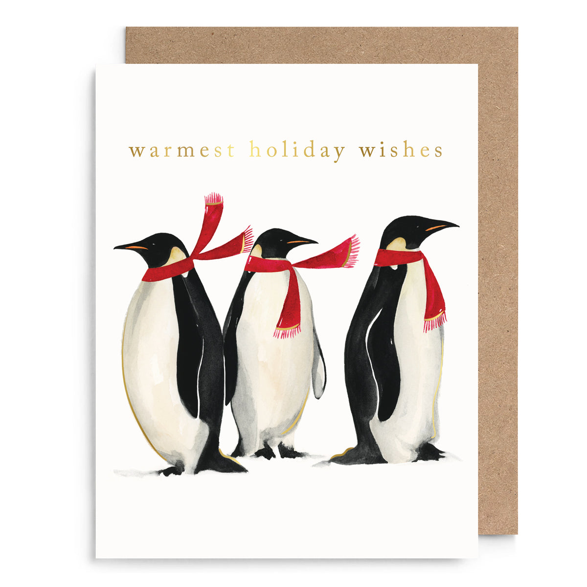 Penguins Holiday Card