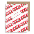 Old Fashioned Ribbon Candy Holiday Card