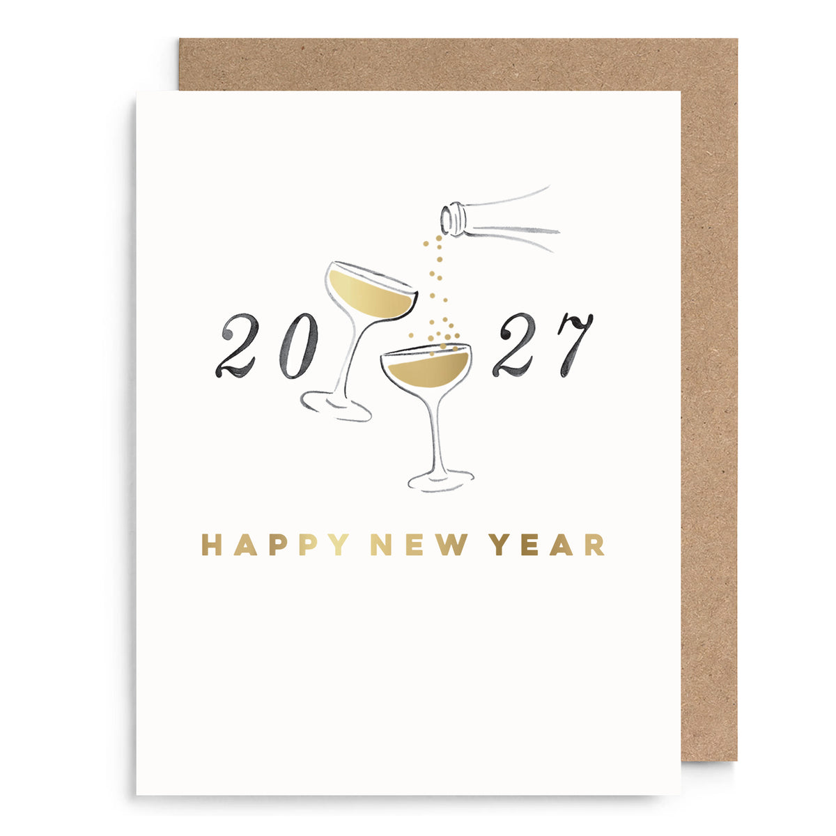 2027 New Year Cheers Card