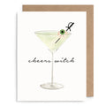 Cheers Witch Halloween Card