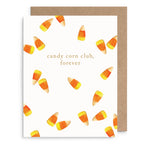 Candy Corn Club Halloween Card