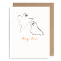 Hey Boo Ghosts Halloween Card