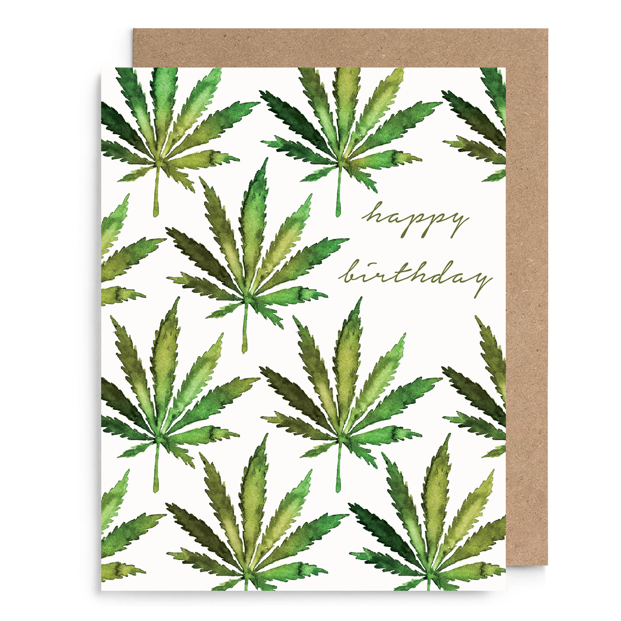 Cannabis Birthday Card