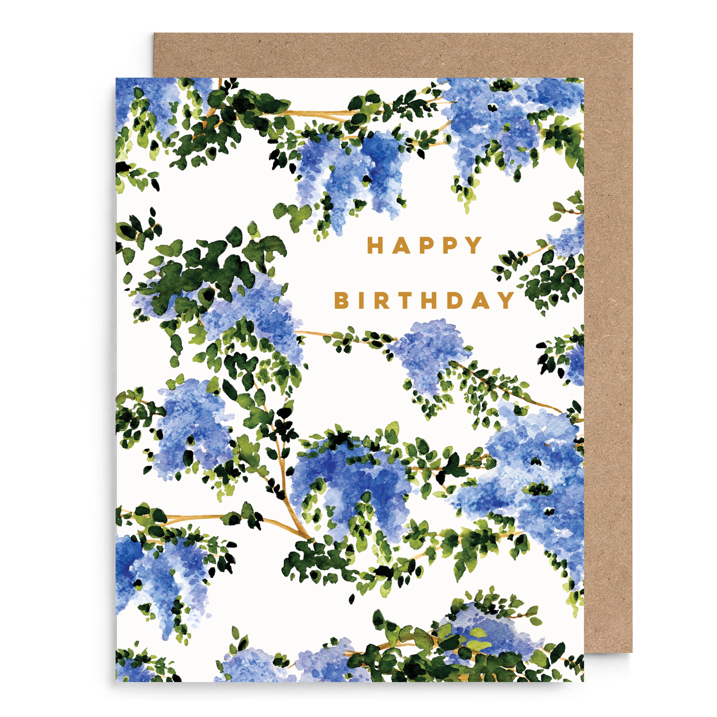 Wisteria Birthday Card