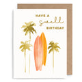 Surf Birthday Card