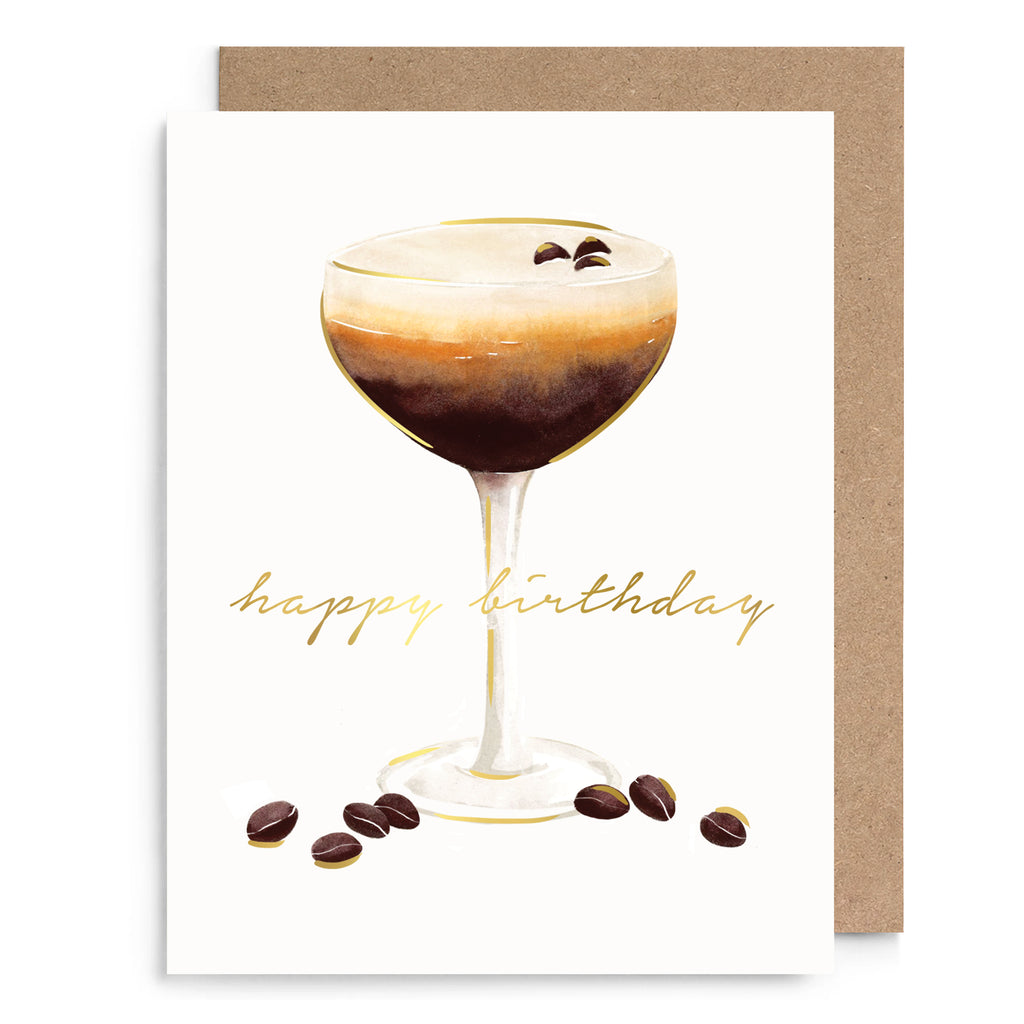 Espresso Martini Card