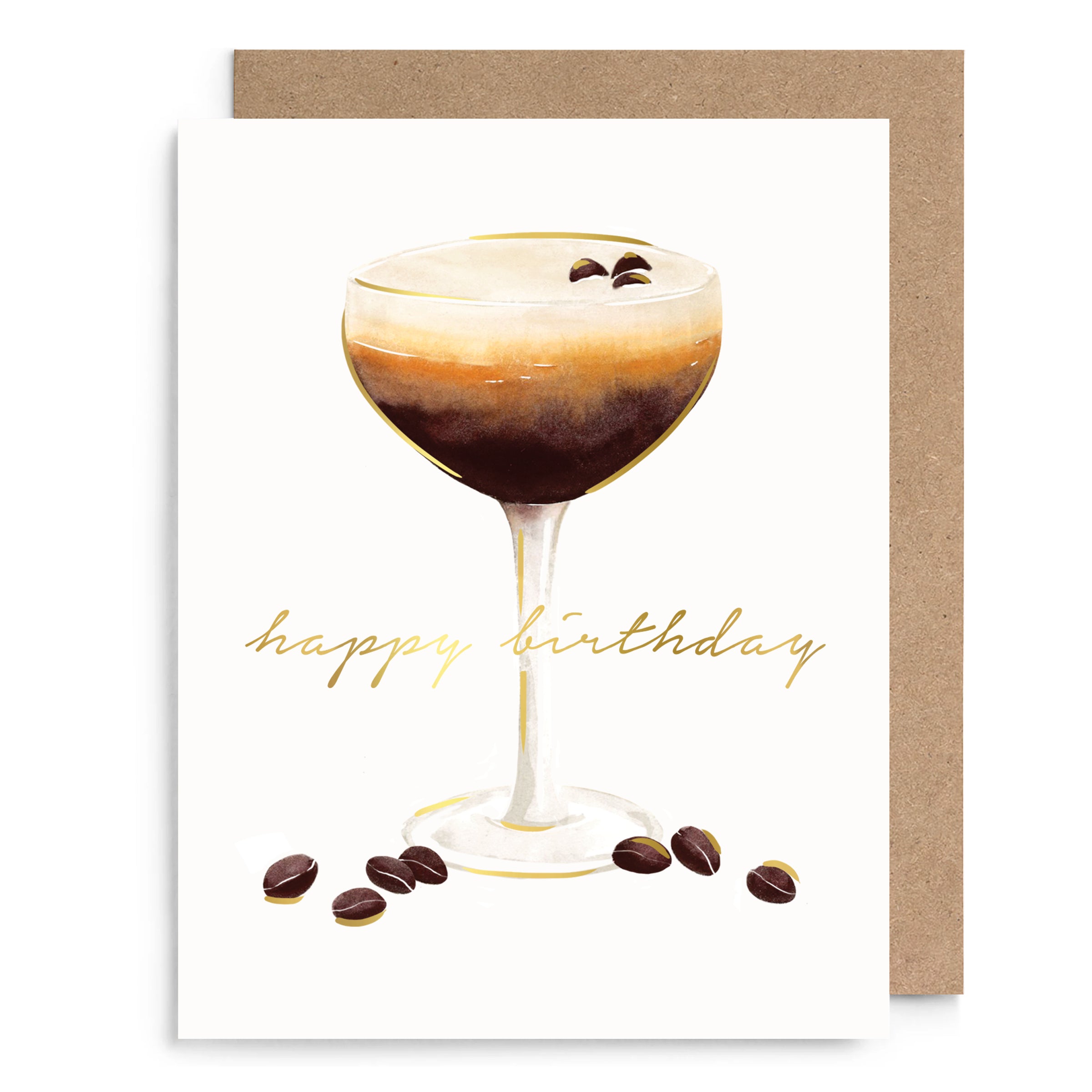 Espresso Martini Card