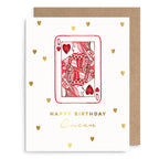 Queen of Hearts Birthday Card