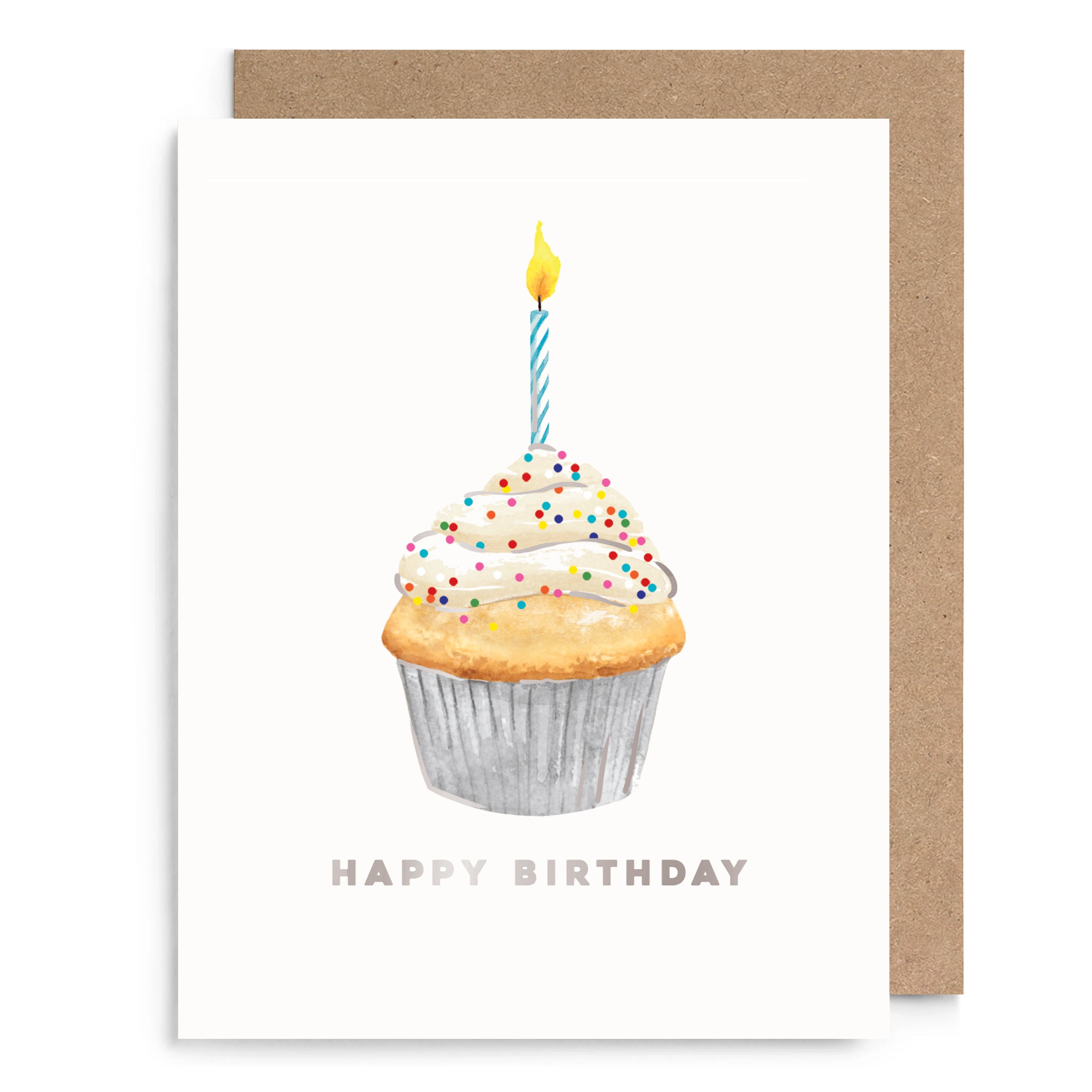 Cupcake Birthday Card