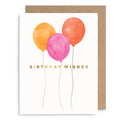 Balloons Birthday Card