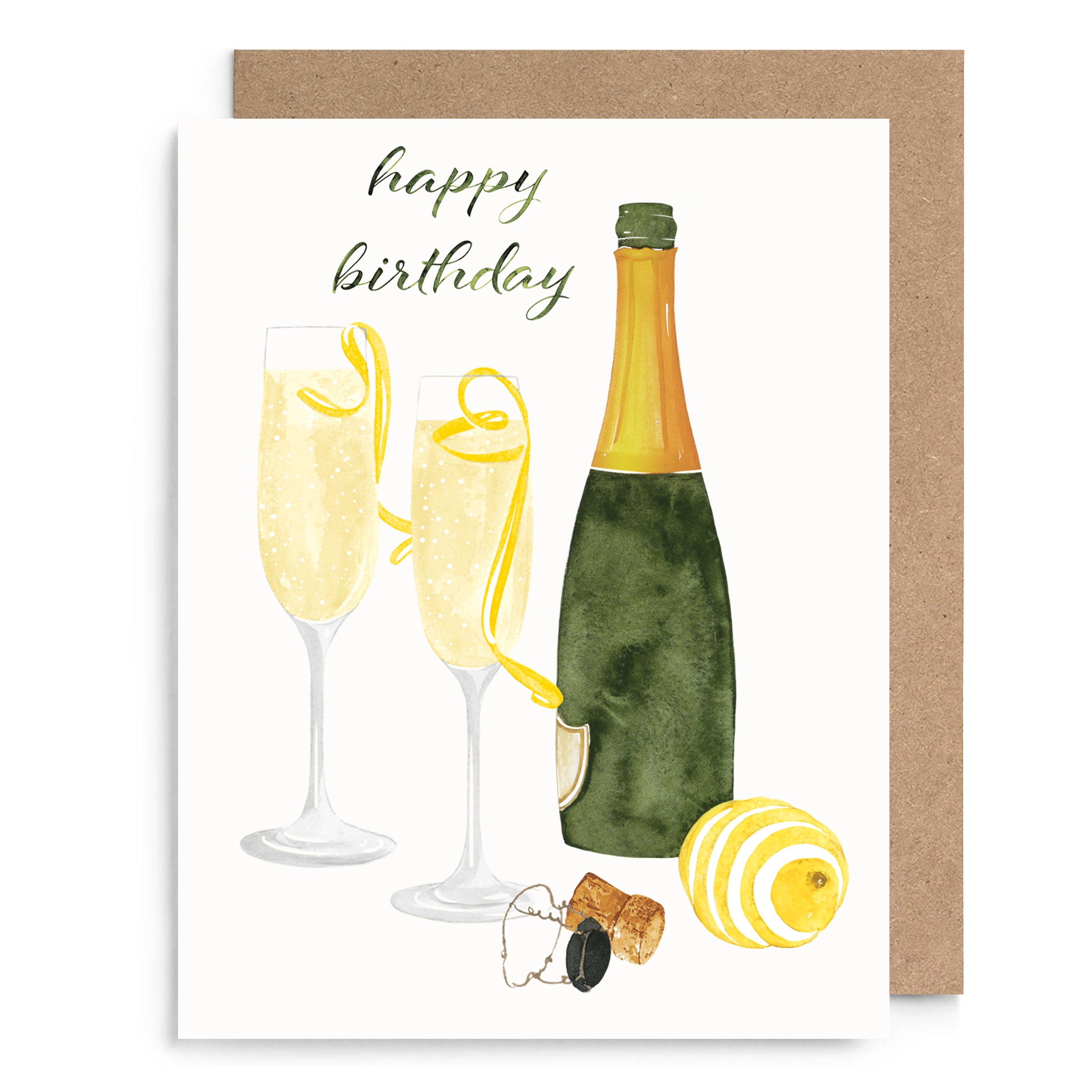 French 75 Birthday Card