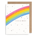 Rainbow Stars Kids Birthday Card