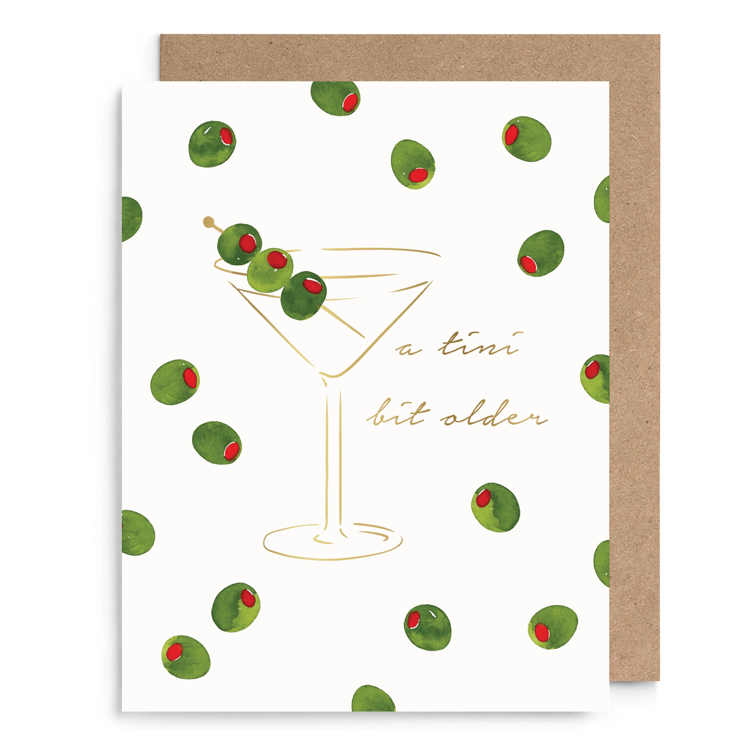 A Tini Bit Older Birthday Card