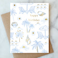 Beachy Birthday Card