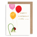 Lady Bugs Kids Birthday Card