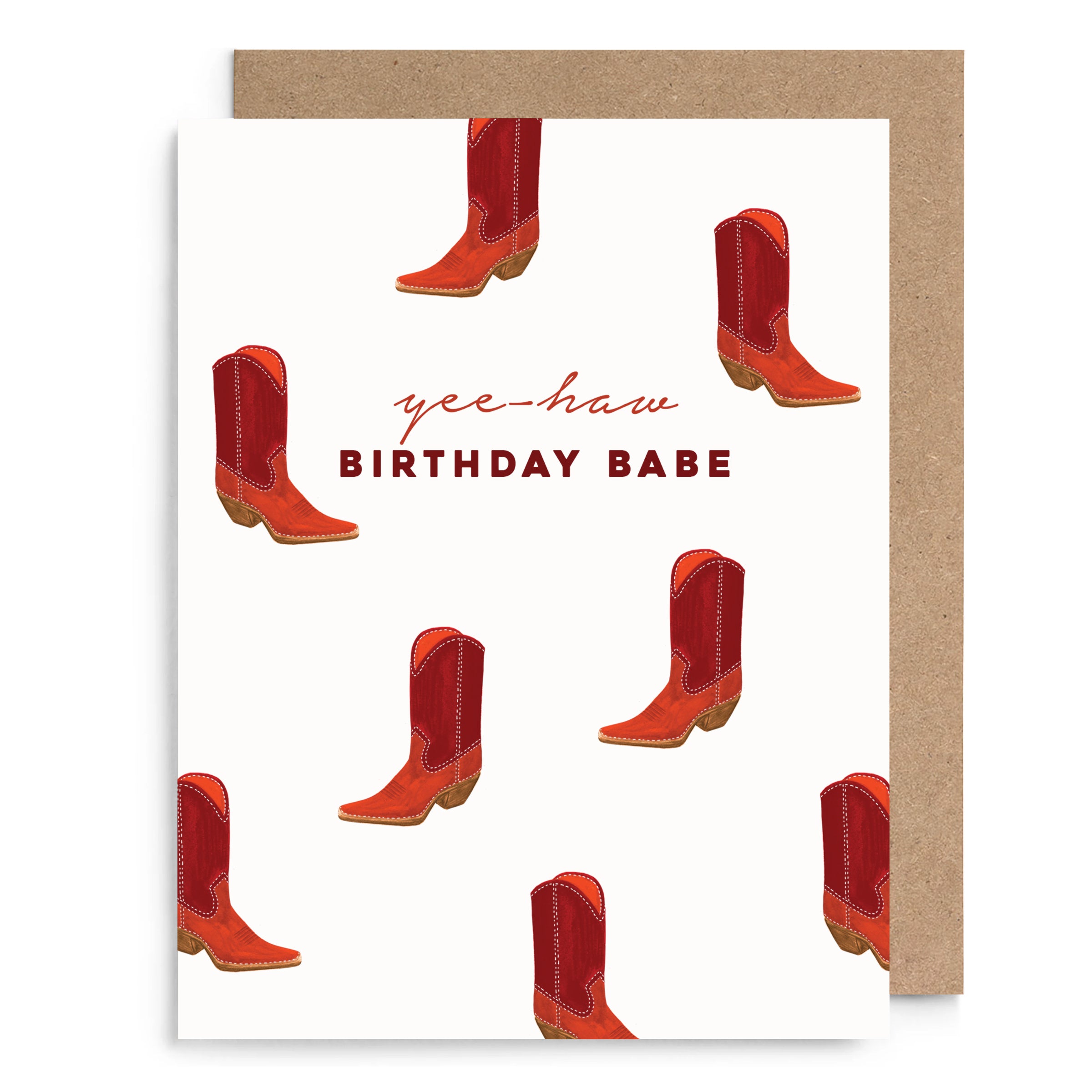 Cowgirl Birthday Card