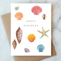 Shell Collector Birthday Card